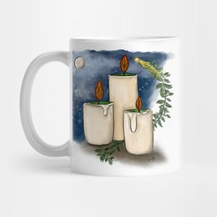 Candlelit Landscape Mug